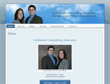 Tablet Screenshot of colchestercounseling.com